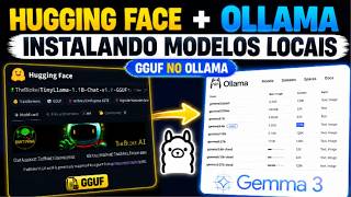 Como instalar modelos GGUF do Hugging Face no Ollama