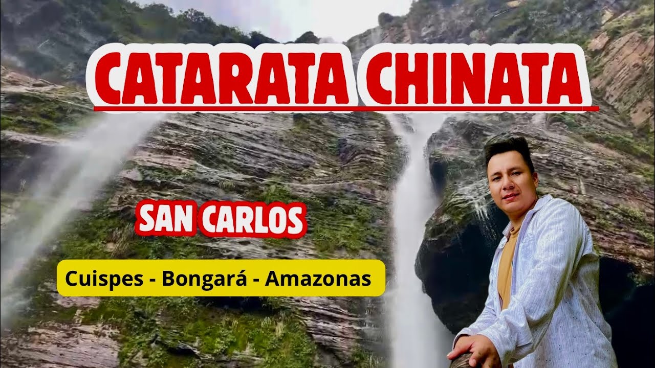 CATARATA CHINATA - es la 4 catarata más alta del Perú - AMAZONAS- PERÚ