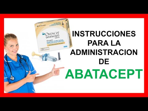 Vídeo: Orencia - Instrucciones De Uso, Reseñas, Precio De Medicamentos, Reseñas