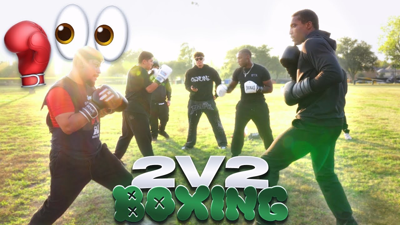 2v2 LAST TO GET KNOCKED OUT🥊👀…