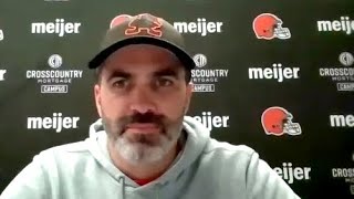 Kevin Stefanski on Myles Garrett and Denzel Ward’s seasons and Case Keenum in Browns vs. Bengals