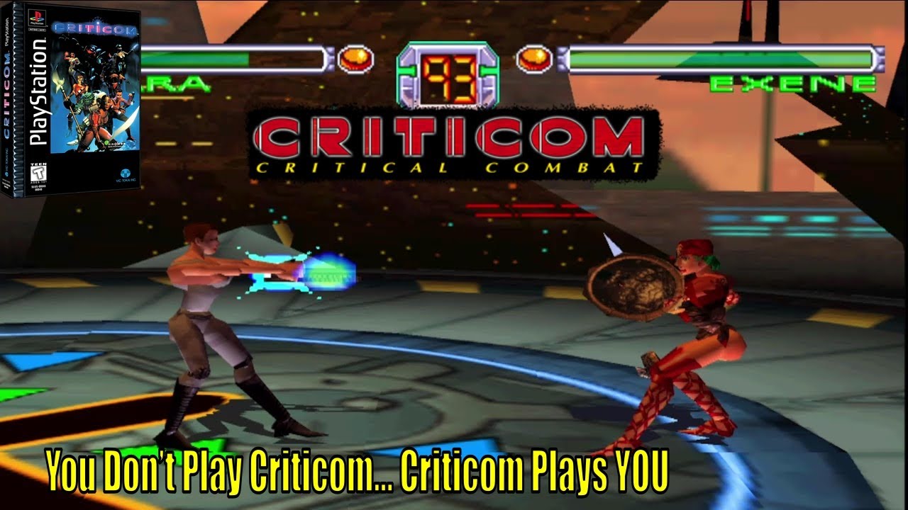 Critcom Game I Tried to Play… The Game Tried to Hurt Me 😭 (Criticom PS1) - YouTube