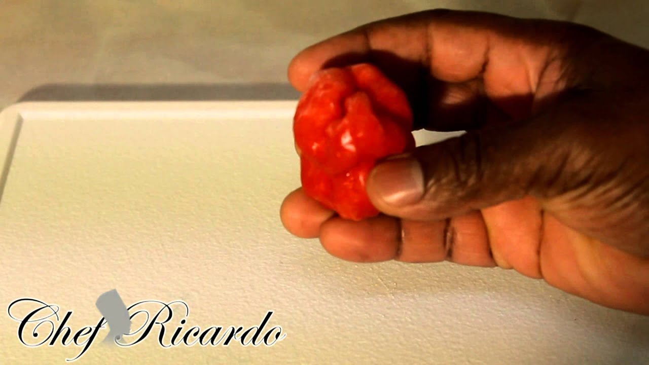 How To Store Scotch Bonnet Pepper In The Freezer | Recipes By Chef Ricardo | Chef Ricardo Cooking