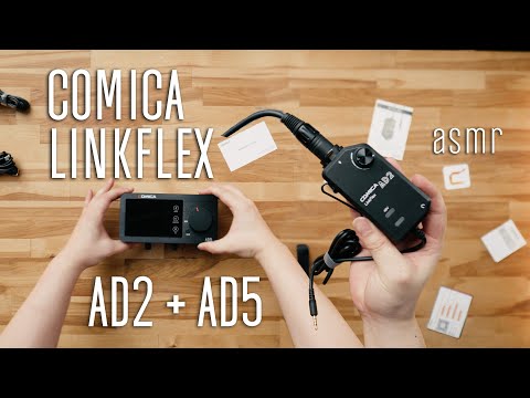 ASMR Unboxing - Comica LinkFlex AD2 & AD5 - YouTube