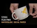 [How To Use] Film-Free Waterslide Decal Paper | 무필름 물전사지