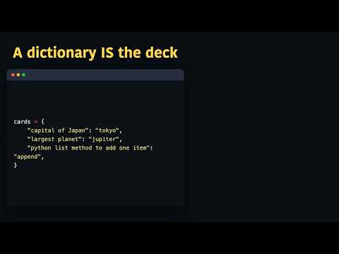 Build a Flashcard Quiz in Python (Python Project)