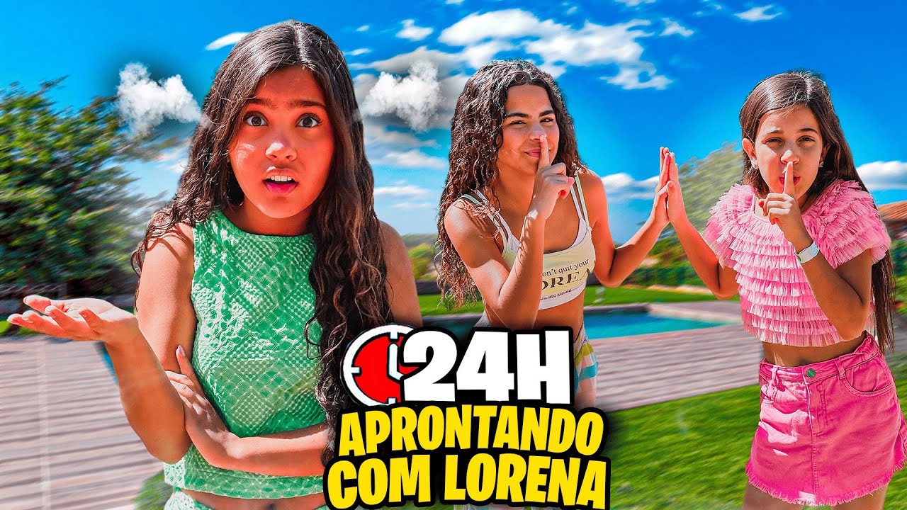 MANU E ANA JÚLIA APRONTARAM TODAS COM LORENA 😂