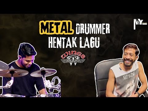Drummer metal main lagu Peronda Jaket Biru!