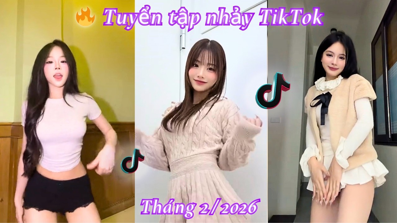 🔥 Top trend nhảy TikTok hot nhất | Tháng 2/2026 | Mashup thử thách viral Phần 3 | RINA
