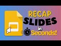 Let Gemini Summarize Your Slides FAST (Google Slides)