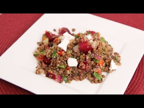 Lentil & Quinoa Salad Recipe - Laura Vitale - Laura in the Kitchen Episode 630