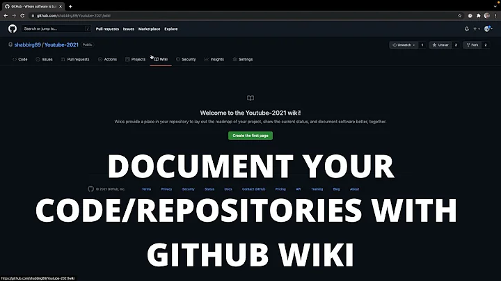 How to document your code with GITHUB WIKI..!!
