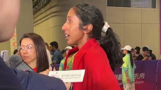 Singapore's Pereira Veronica Shanti shed tears of joy and shared her feelings screenshot 2
