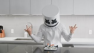 Cooking with Marshmello: How To Make Egg Snowman