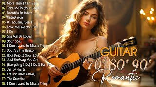 Romantic Guitar Melodies That Gently Caress Your Heart - Top 30 Romantic Instrumental Tunes