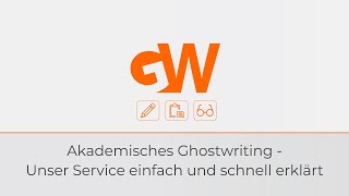 Akademisches Ghostwriting einfach erklärt • Service der Ghostwriting Agentur GWriters
