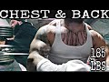 Taking 100 Lbs Dumbells for a ride + Complete Chest &amp; Lat Routine