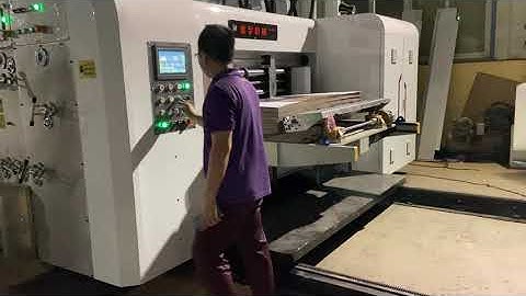 corrugated cardboard stacker machine