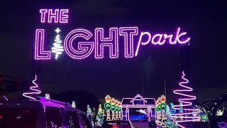Drive Thru Christmas Lights At The Light Park In San Antonio, Tx