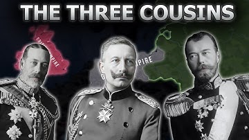 The Three Cousins Battle Royale - WWI HOI4 Timelapse