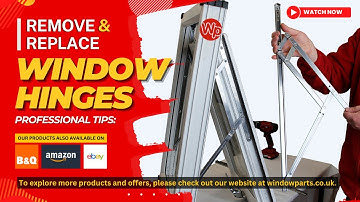 Upgrade Your Windows: Remove and Replace with Trade Friction Hinges
