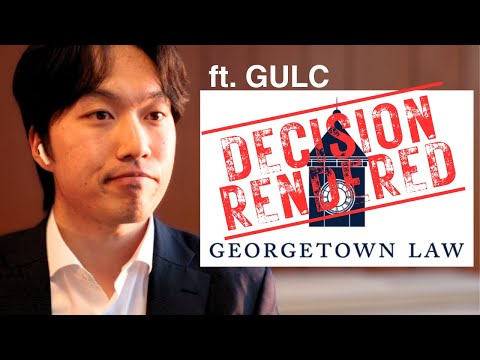 my first law school interview in Korea.. ft. GULC (Georgetown Law)
