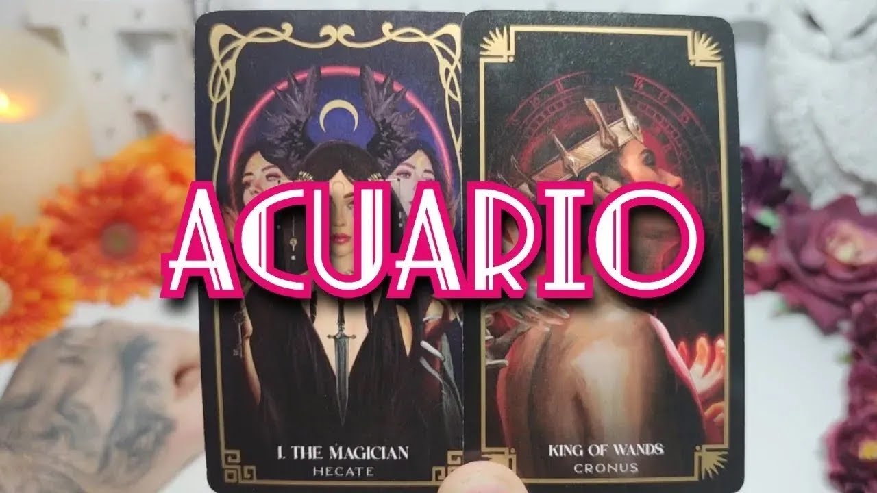 ACUARIO ♒️ DESEA HACERTE EL AMOR SIN PARAR 😳🔥 TE DIGO QUIEN ES 🔮 ...