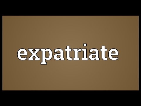 Expatriate Meaning