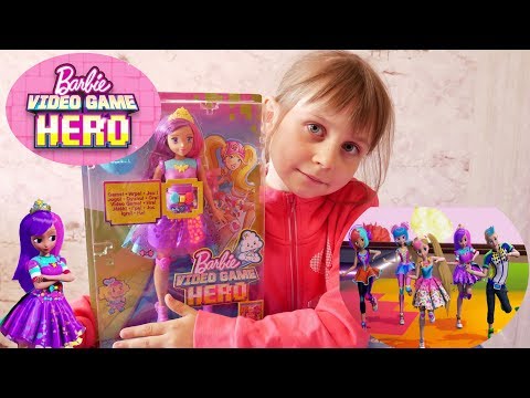 Barbie Повтори цвета//Barbie VIDEO GAME HERO.