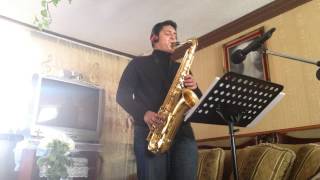 Video thumbnail of "Rosas Saxo Tenor La Oreja De Van Gogh Cover"