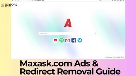 Maxask.com Search Ads Virus - How to Remove It [Solved]