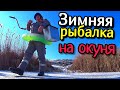 Зимняя рыбалка на окуня. Готовим чай и мясо на костре