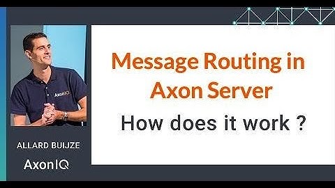 Webinar:  Message Routing in AxonServer
