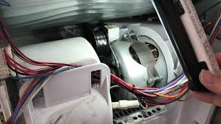 Tumble dryer belt, guide wheel repair, Hotpoint