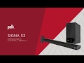 Signa S3 | chromecast built-in サブウーハー付きサウンドバー | Polk Audio Japan公式