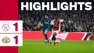 Highlights Ajax - Psv Eredivisie