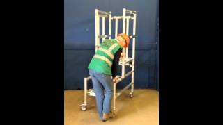 960mm podium steps access portable scaffold tower from £185 = vat