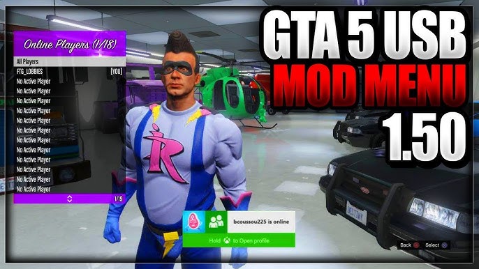 HOW TO INSTALL GTA 5 MOD MENU WITH USB (PS4, Xbox One, PS3, Xbox