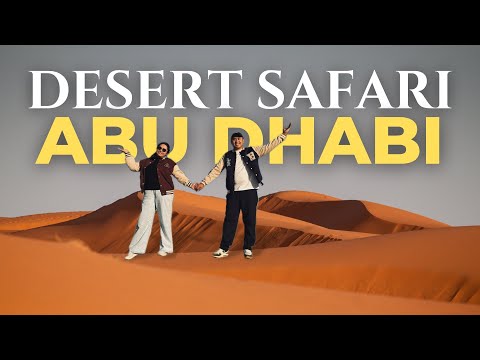 Lake Park to Desert Safari Abu Dhabi | Cozy Relaxing Vlog Highlights & Experiences