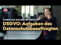 Dsgvo  christian solmecke ber aufgaben des datenschutzbeauftragten