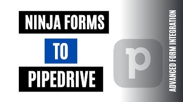 How to Integrate Ninja Forms to Pipedrive Easily  Best WordPress Plugin