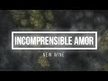 🔵 INCOMPRENSIBLE AMOR (con Letra) New Wine