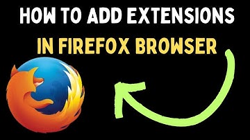 How to Add Extensions in Firefox Browser on Windows 11