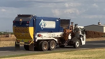 Mack LR Labrie Automizer Garbage Truck