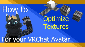 How to Optimize Textures for your VRChat Avatar Tutorial
