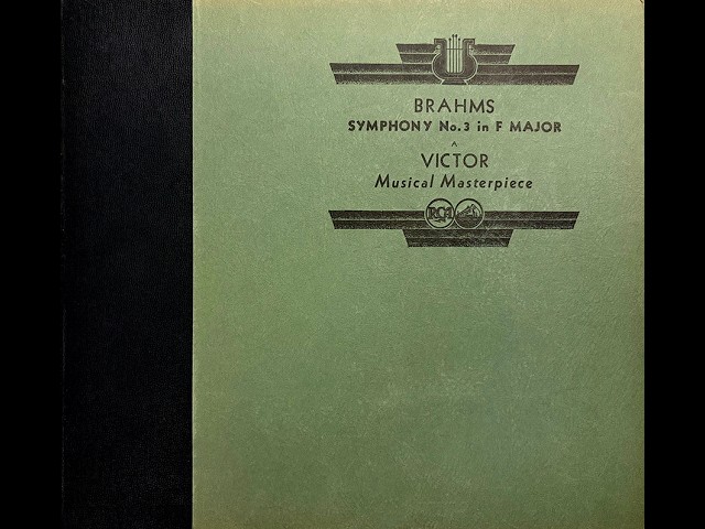 BRAHMS SYMPHONY No. 3 - Leopold Stokowski (sp,78rpm) - YouTube