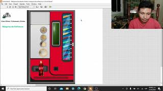 Máquina de Refrescos | Máquinas de Estados Finitos | LabVIEW