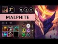 Malphite Top vs Ambessa - KR Grandmaster Patch 25.20