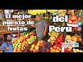EL MEJOR Puesto de frutas del Perú en Mercado de San Isidro (2018)🥇