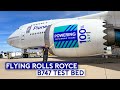 Flying the Rolls Royce B747 Test Bed - An Experimental Flight with 100% SAF